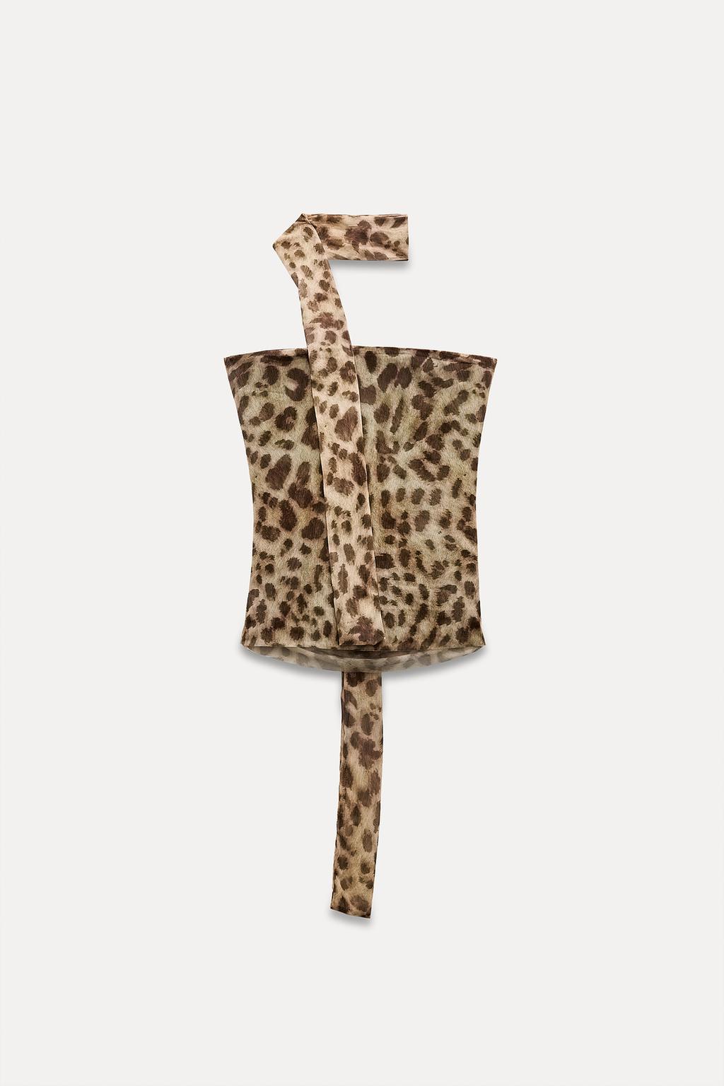 Cheetah Charm Top